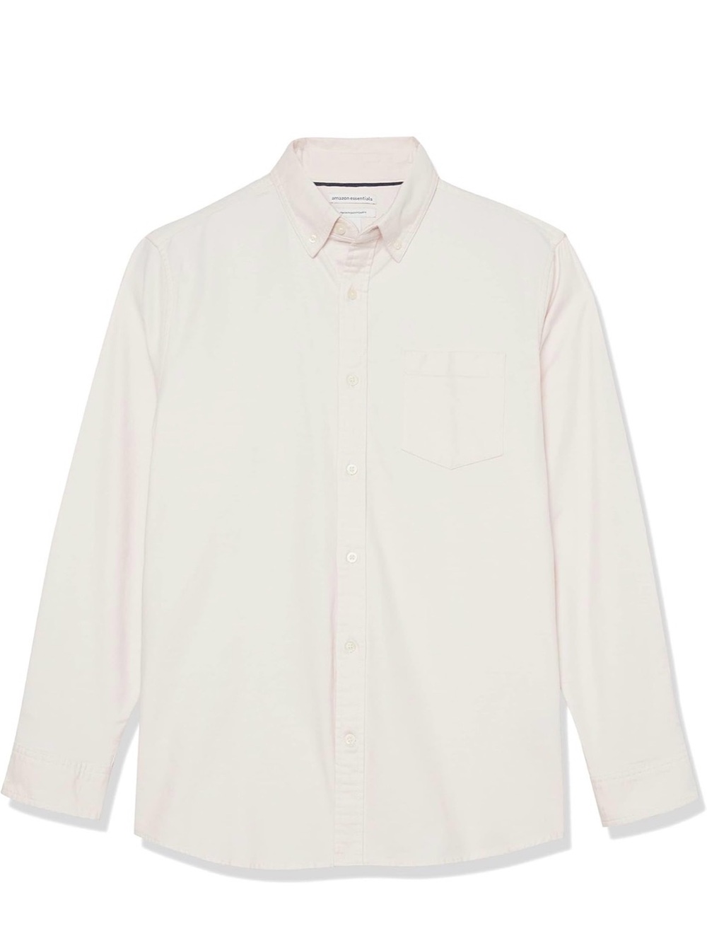Amazon Essentials Men’s Button-Down Shirt in Pale Pink